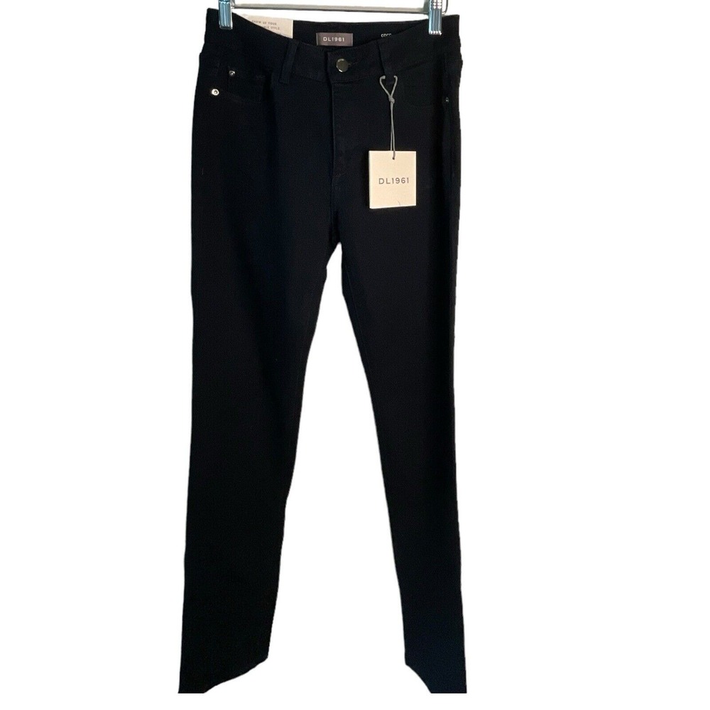 DL1961 Women's Blue Coco Mid Rise Curvy Straight Jeans Size‎ 25